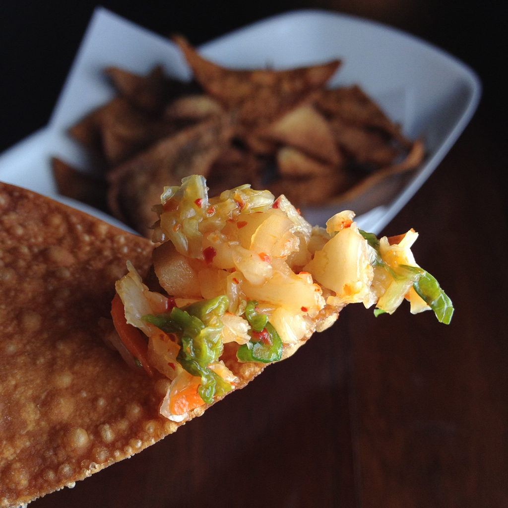 Post image for Chips and Kimchi Salsa