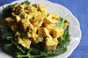 Curried Leftover Turkey Salad | www.kimchimom.com