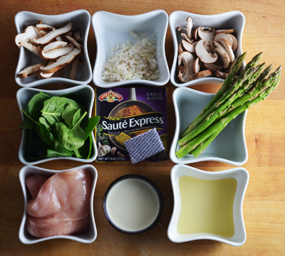 Chicken Cutlet in Foil with Mushrooms & Shallot Cream Sauce | www.kimchimom.com 01_lolchix